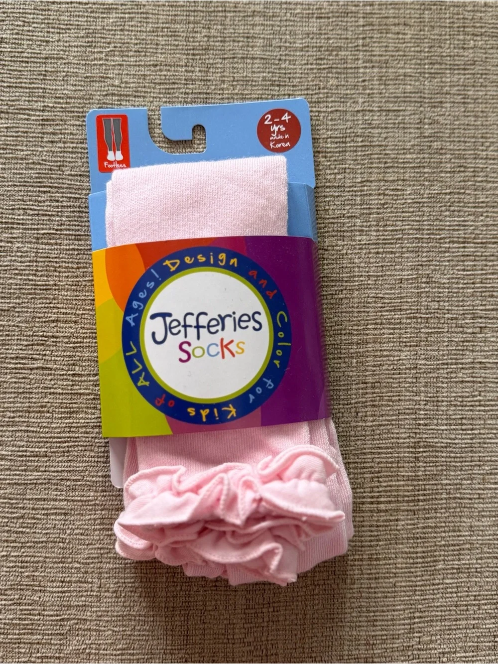 NWT Janie and Jack Girls' Tights Bundle - 4 Pairs
